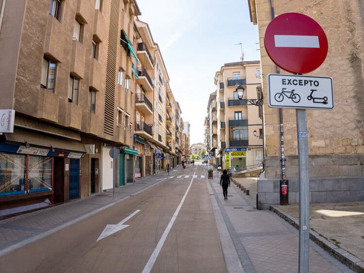 Calle Blanca de Silos. / Héctor Criado