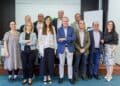 Candidatura liderada por María José Tapia a la Cámara de Comercio de Segovia. / NACHO VALVERDE - ICAL