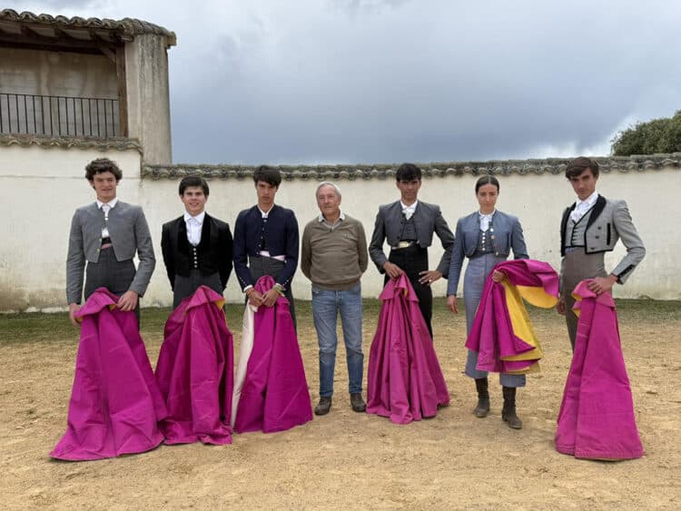 Novilleros participantes en el Bolsín del Circuito de Novillada de Castilla y León. / CIRCUITO DE CASTILLA Y LEÓN