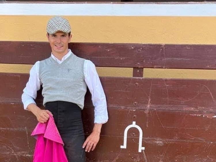 Curro Muñoz, en la ganadería de Murteira Grave, en Portugal.