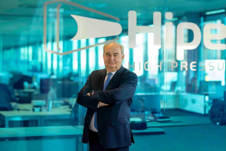 El CEO y fundador de Hiperbaric, Andrés Hernando.
