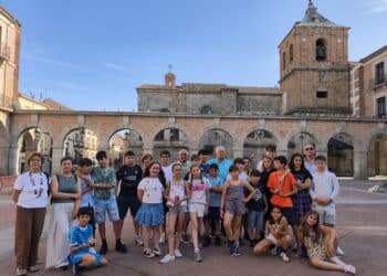 Integrantes de la agrupación de teatro en Ávila / JUAN CRUZ SERRANO