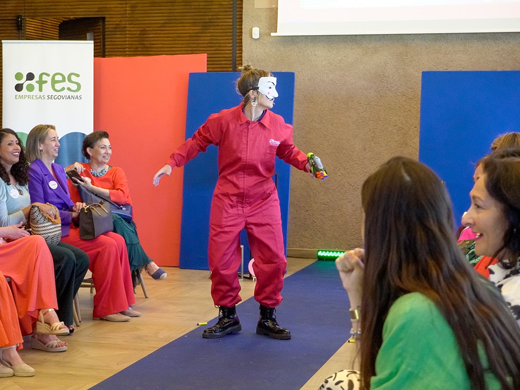 Un momento de la gala de la Asociación de Empresarias Segovianas. / Héctor Criado