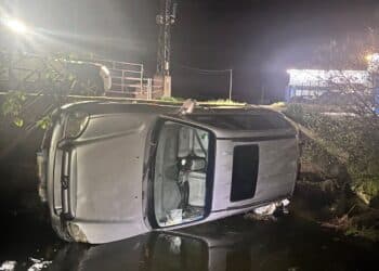 El siniestro vial se produjo el pasado 7 de abril sobre las 22.00 horas. / GUARDIA CIVIL