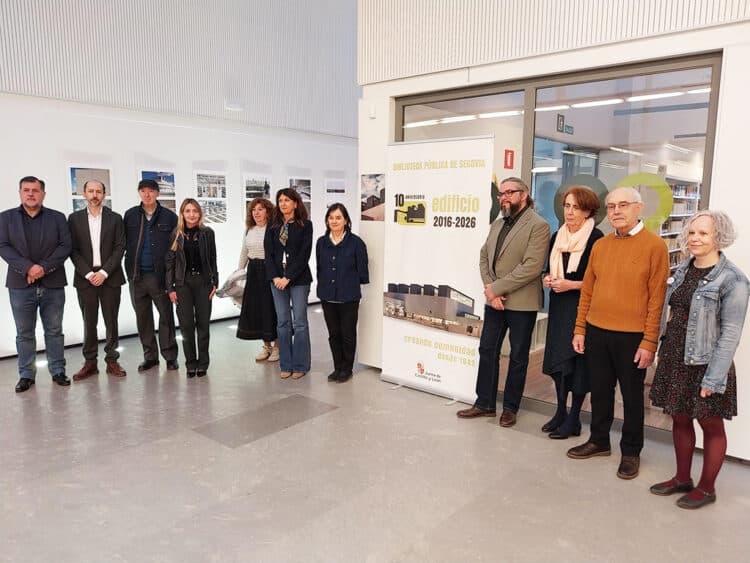 Inauguración de la exposición sobre la historia de la Biblioteca Pública de Segovia. / JCYL