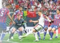 Jorge de Frutos, en la final de la Conference League ante el Crystal Palace. / EFE