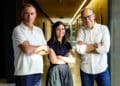 Mikel Ayestarán, Cristina Olea y José Antonio Guardiola, finalistas Premio Cirilo Rodríguez. / Héctor Criado