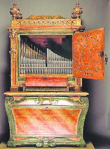 Órgano Realejo. Museo Arqueológico Nacional.