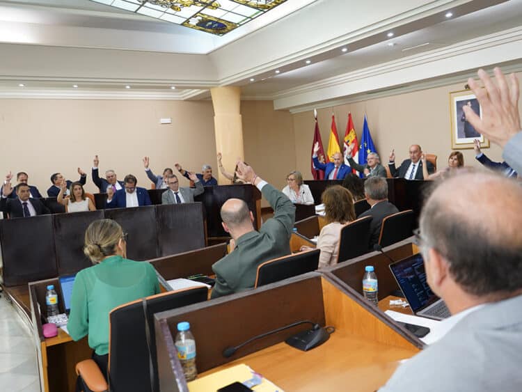 Votación del pleno provincial. / DIPUTACIÓN DE SEGOVIA