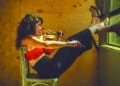 La artista segoviana Violeta Veinte, en una fotografía promocional tocando el violín./ KAOTHIC ALICE