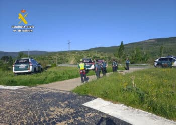 La Guardia Civil localiza con vida y en buen estado a un desaparecido en la sierra de Prádena / GUARDIA CIVIL