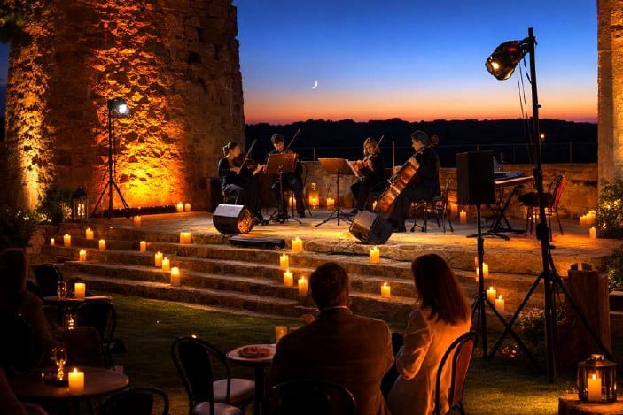 Los conciertos tendrán lugar en el patio de armas de la fortaleza / GRAN CASTILLO DE PEDRAZA