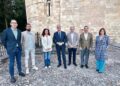 Los promotores de la iniciativa posan en la presentación de la campaña en 2025. / Ayuntamiento de Segovia