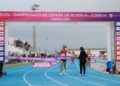 Idaira Prieto se proclama campeona de España de 10.000m en Mahón./RFEA