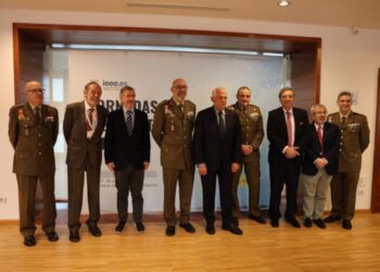 Participantes en las I Jornadas Geopolíticas del IEEE en La Granja celebradas en marzo de 2025 / ESTADO MAYOR DE LA DEFENSA