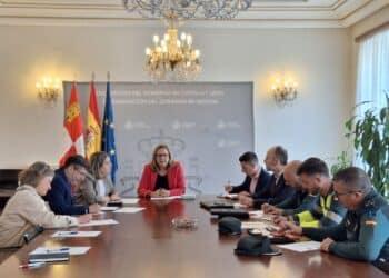Reunión de seguridad para ultimar el dispositivo para la Romería del Bustar de Carbonero el Mayor / SUBDELEGACIÓN DEL GOBIERNO