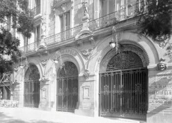 El antiguo teatro Apolo de Madrid estaba ubicado en el 45 de la calle Alcalá y cerró sus puertas en junio de 1929.