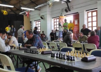 Trofeo Provincial de Ajedrez en Aguilafuente en la edición anterior./DIPUTACIÓN