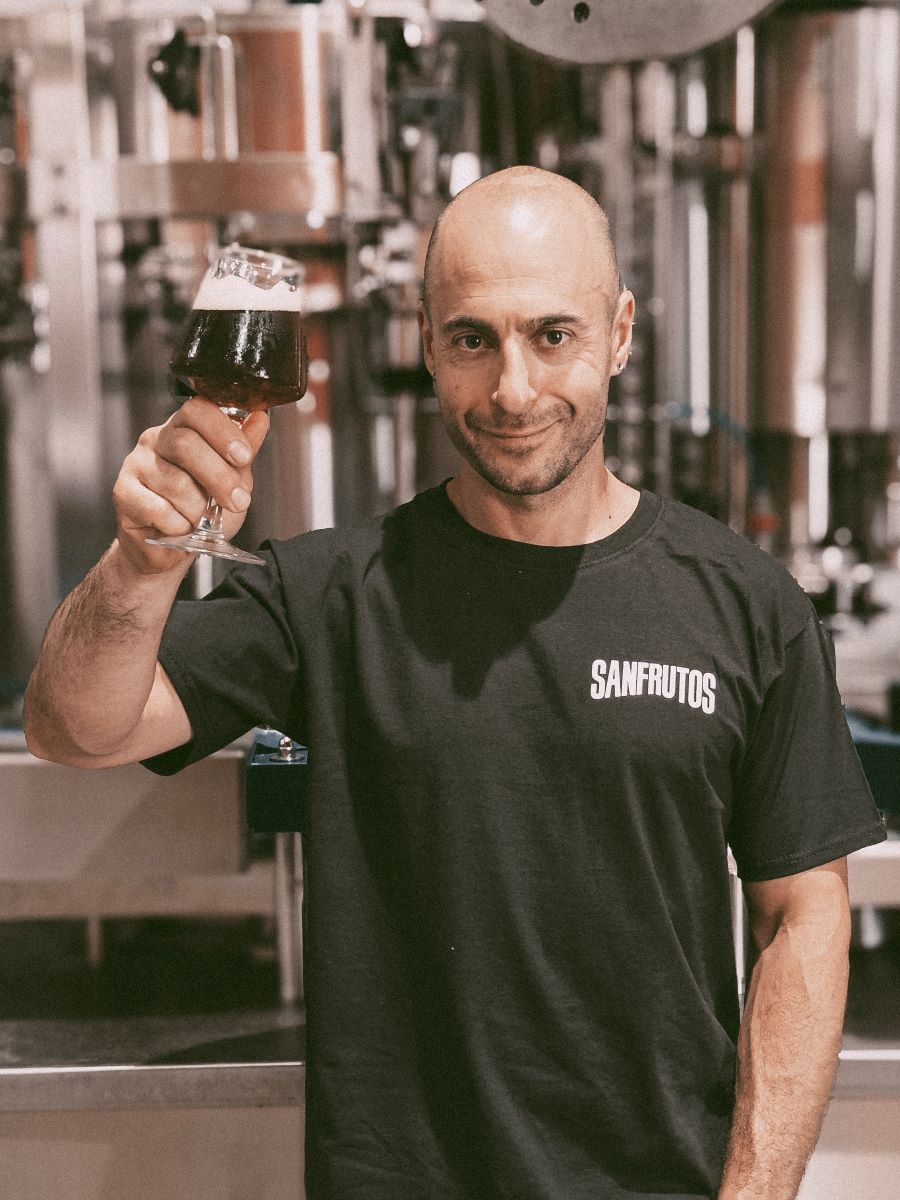 Mateo Sanz, presidente de la Asoc. Española de Cerveceros Artesanos Independientes, AECAI. / CERVEZA SAN FRUTOS