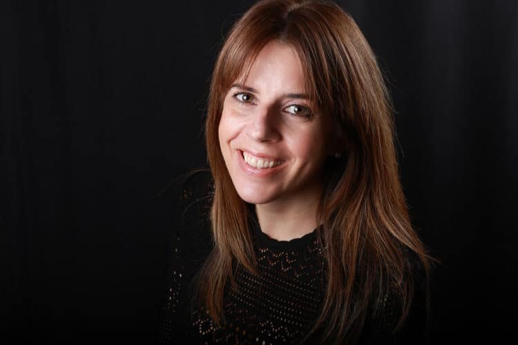 La autora segoviana, Mónica González Inés.
