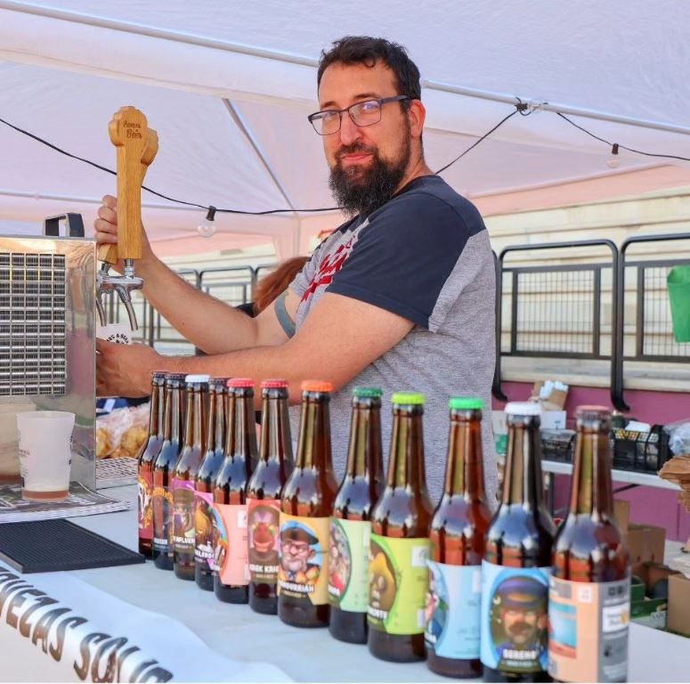 Carlos Sanz, fundador de ‘Vamos a Beer’. / VAMOS A BEER