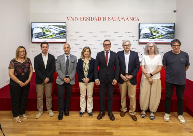 El grado de Veterinaria de la USAL contará con una sala de disección y un hospital 1 Presentación del nuevo grado. / Susana Martín